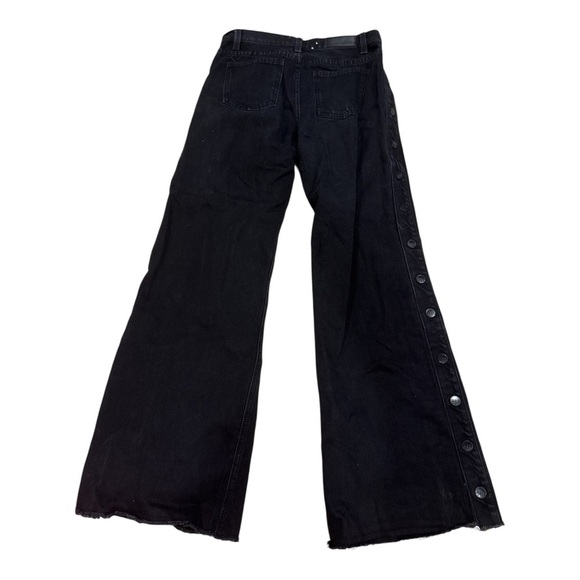 ZGY Women's Black Wide-Leg Jeans - Picture 4 of 4